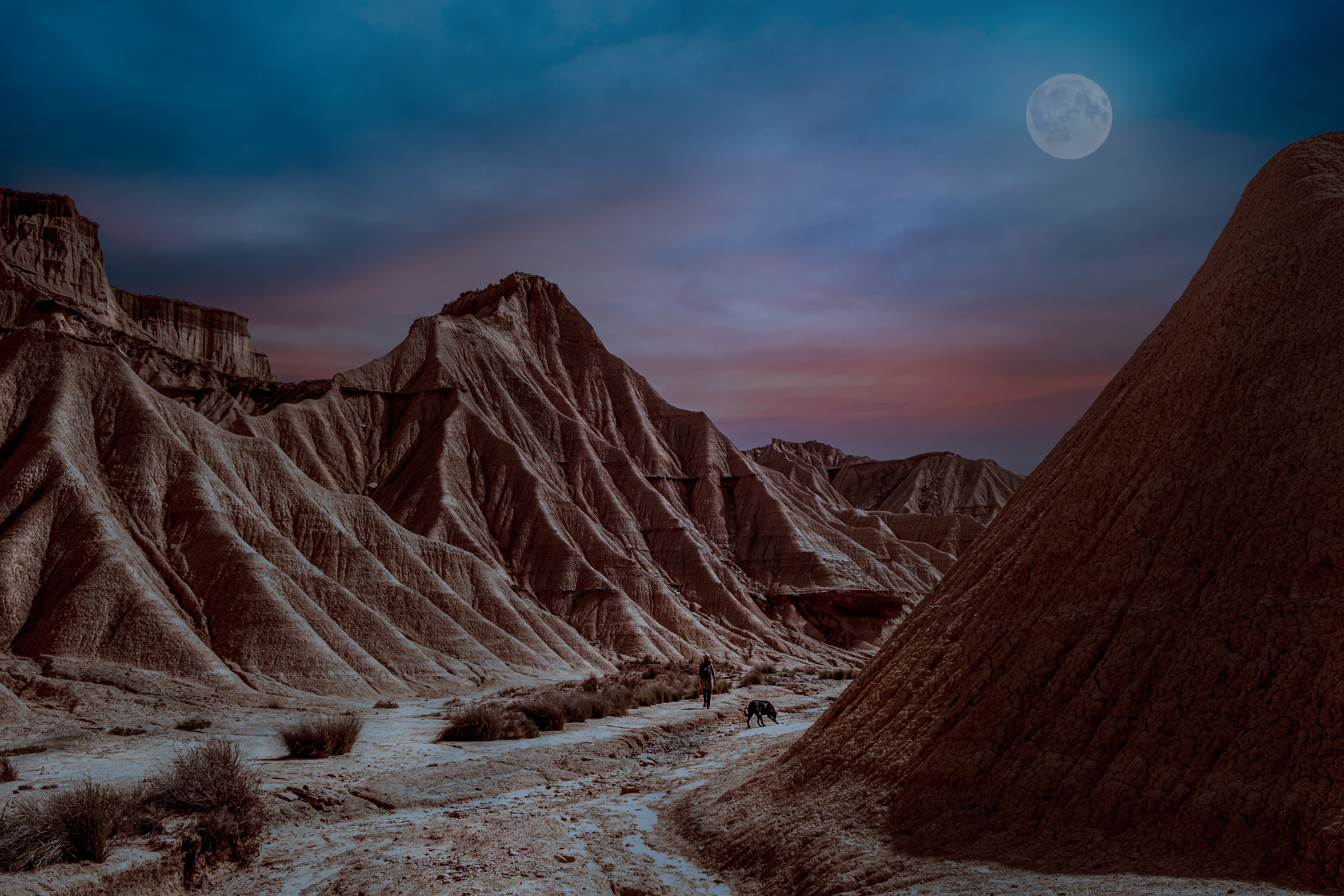 Un paseo lunar